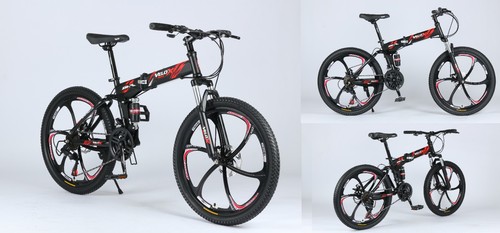 Folding mountain bike - 24"/26",