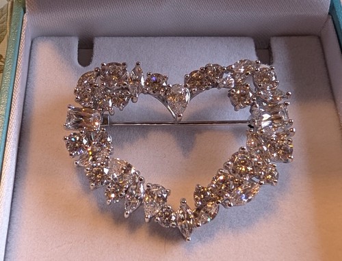 Diamonique brooch from - brooch,