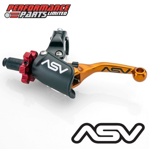 Asv orange short clutch - asv,