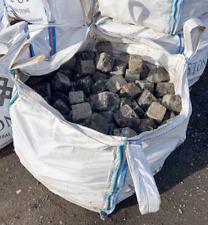 Reclaimed Granite Cube Cobbles / Setts - Bulk Bag