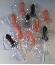 X10 CHOCOLATE WILLY COCK PENIS LOLLY LOLLIPOP NOVELTY PARTY GIFT HEN STAG FAVOUR