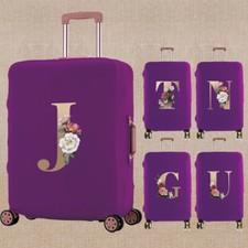 Printed Letters Travel Luggage