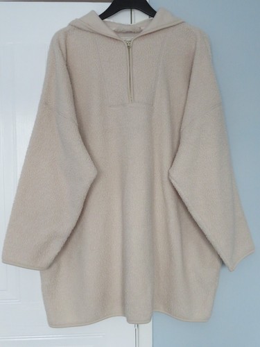 Borg fleece hoodie - borg,