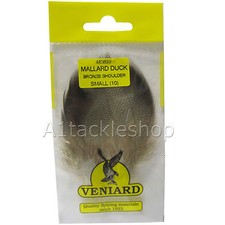 Veniard Genuine Bronze Mallard Fly Tying & Craft Feathers 
