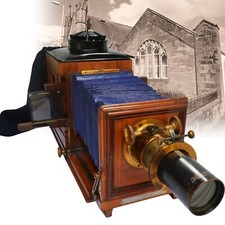 Antique Magic Lantern Projector, Collapsible Design, Great Provenance, 1890s