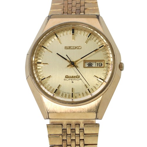 Seiko superior day date - seiko, 37mm