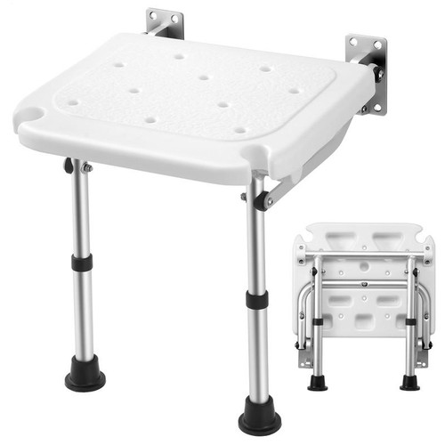 Folding shower bench - bench, wall
