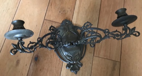 Vintage brass folding arm - folding,