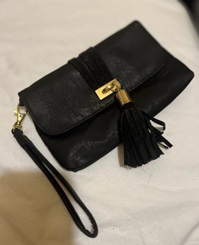 Dorothy perkins black clutch - perkins,
