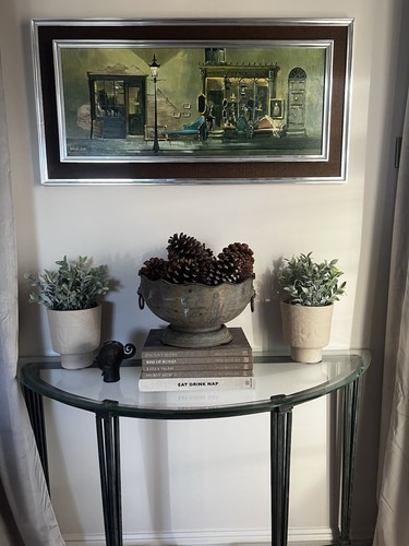 Large mid century - mid-century, framed