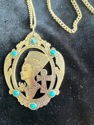 Silver tone egyptian - silver, 12""
