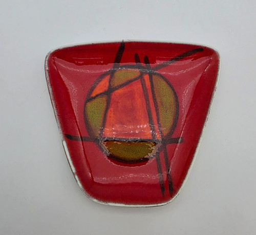 Pin dish poole pottery - poole,