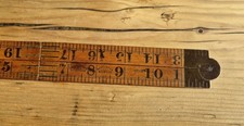 J.Rabone & Sons Boxwood Wooden Ruler No.1167 Capenters Woodworking