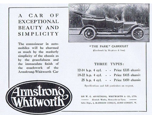 Armstrong whitworth the park - whitworth,