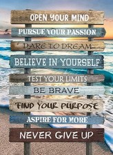 Musevial Inspirational Stamped