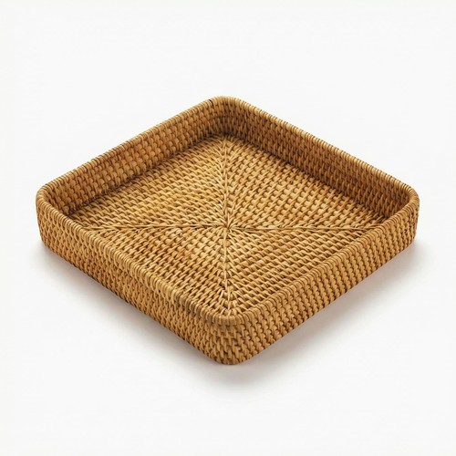 Wicker tray woven - 8.3", tray,