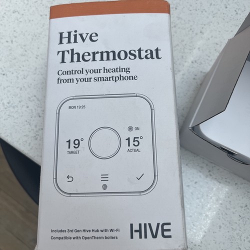 Hive thermostat with hub - hive, &