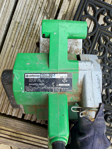 Hitachi belt sander 75mm - sb-75,