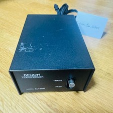 DENON Step Up Transformer AU-305 MC Cartridge Japan Tested Working High-Quality