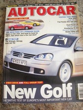 AUTOCAR MAGAZINE SEP 2003