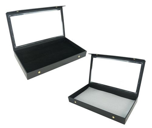 Clear top presentation case - top,