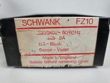 Vintage Schwank Pactrol FZ10 Gas Heater Ignition & Flame Control Unit 220/240V