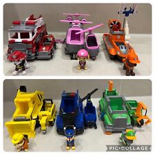 Paw Patrol Ultimate Rescue Bundle x6 Vehicles & x6 Mini Clipping Cars Full Set.
