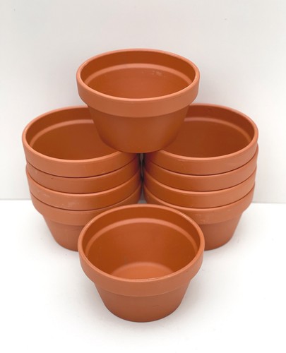 Traditional terracotta half - terracotta,