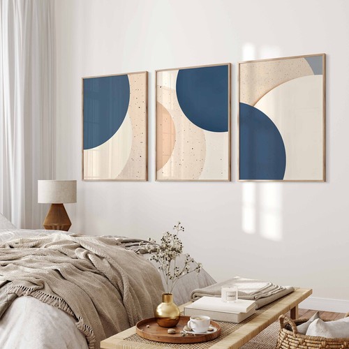 Gallery wall art neutral - wall, beige