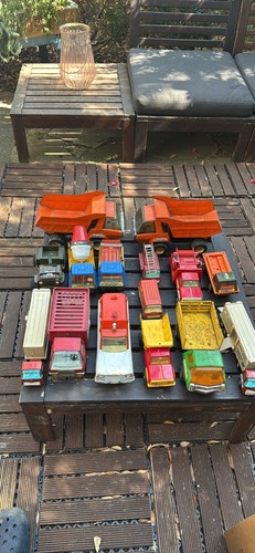 Job lot tin pressed toys - job,