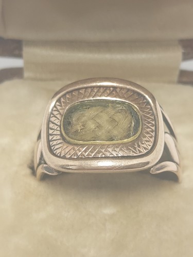 Antique 15ct gold mourning - 15ct,