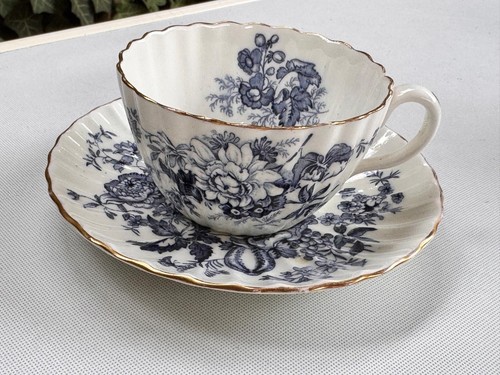 Vintage large blue - vintage, white