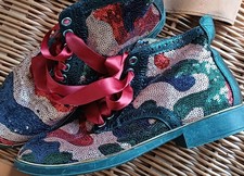 IRREGULAR CHOICE SEQUINED