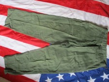 GENUINE US ARMY / AIR FORCE ISSUE Vietnam war UTILITY TROUSERS PANTS OG 107
