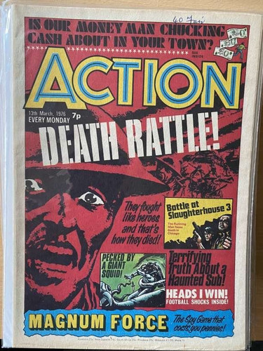 Action comic march 13th - comic,