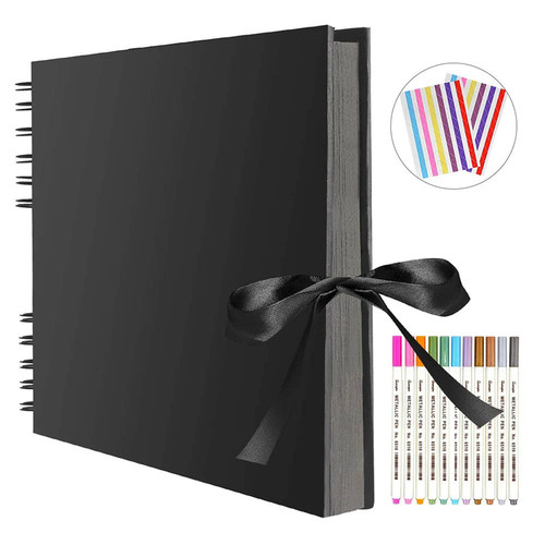 Sides black memory book - 80,