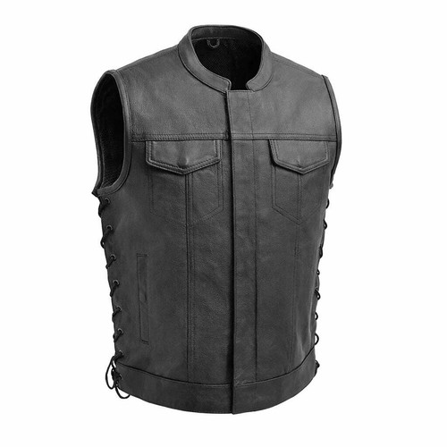 Men leather motorcycle - leather,