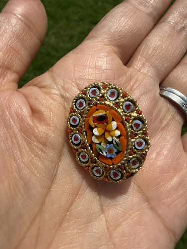 Vintage italian micro - vintage, mosaic