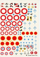 ESCI Decals #46 1/72 scale French National Insignia