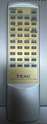 Teac 864 remote - remote, control