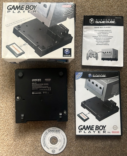 Gamecube gameboy player with - gamecube,