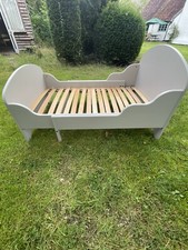 Kids grey single bed
