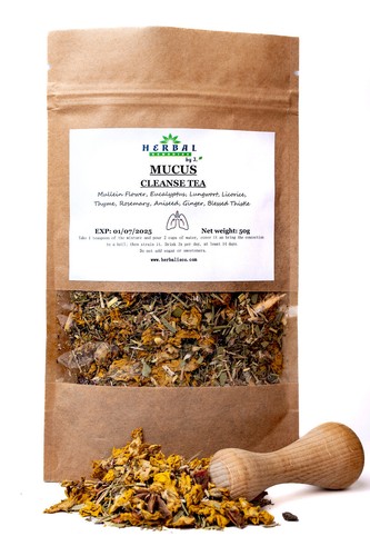 Mucus cleanse tea - mucus, herbal