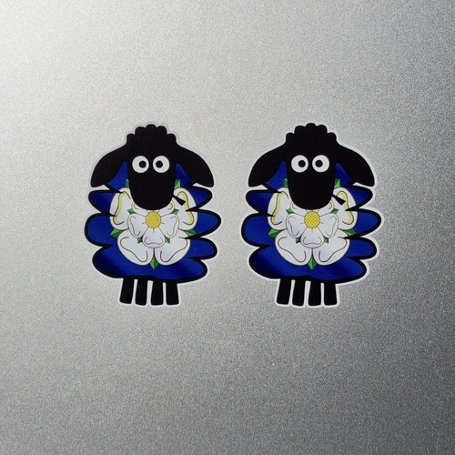 Yorkshire rose county flag - 2x,