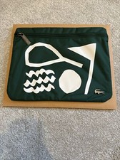 Lacoste Green Zip Pouch Travel