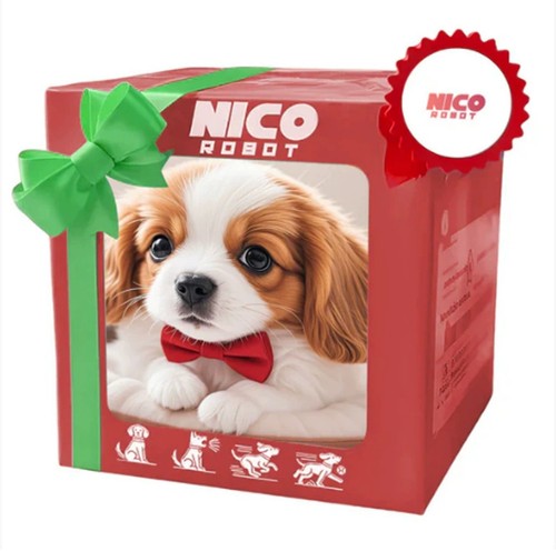 Robot puppy plush toy small - robot,