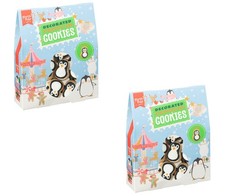 2 x Decorated Christmas