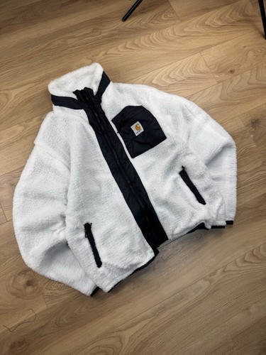 White sherpa fleece - white, carhartt