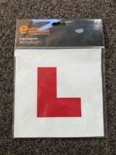 3 Pack Magnetic L Plates for Driving Lessons Quick Easy To Fix Learner Sign 