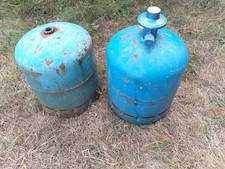 2 X Empty Camping gaz 907 Bottles Cylinders + Regulator. Free Postage.